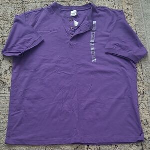 NWT JOCKEY PURPLE MENS SHIRT